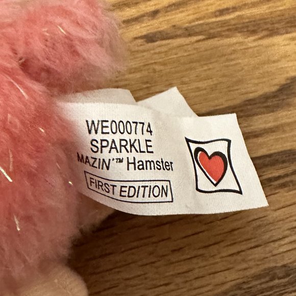 Webkinz Sparkle Mazin' Hamster Plush Toy No Code - Picture 3 of 3